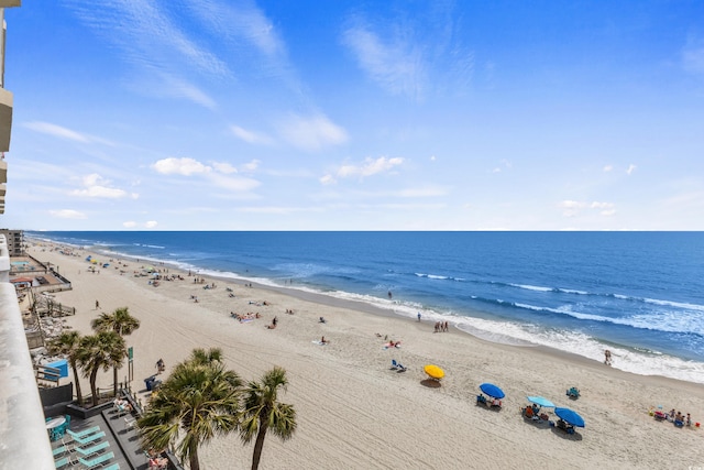 1012 N Waccamaw Dr Unit 507, Murrells Inlet, SC 29576 - water view featuring local beach