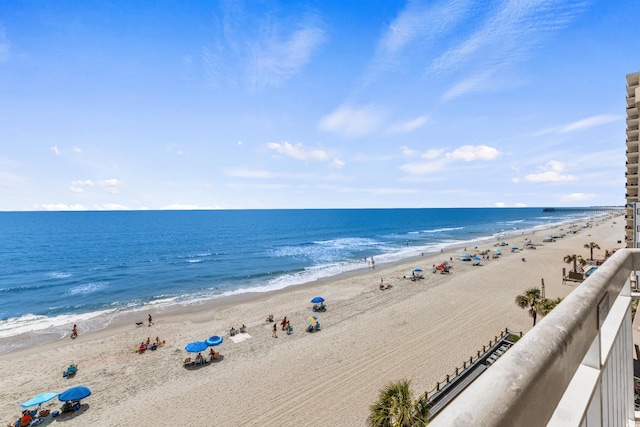 1012 N Waccamaw Dr Unit 507, Murrells Inlet, SC 29576 - water view with local beach