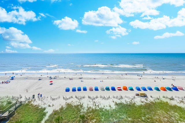 7100 N Ocean Blvd Unit 801, Myrtle Beach, SC 29572 - water view with local beach