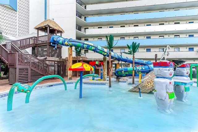 7100 N Ocean Blvd Unit 801, Myrtle Beach, SC 29572 - surrounding community with stairway