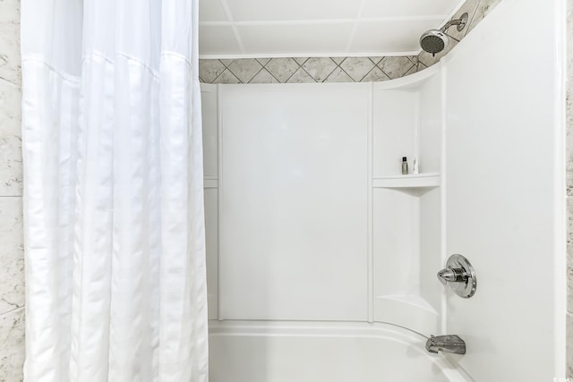 7100 N Ocean Blvd Unit 801, Myrtle Beach, SC 29572 - full bath with shower / bath combination with curtain