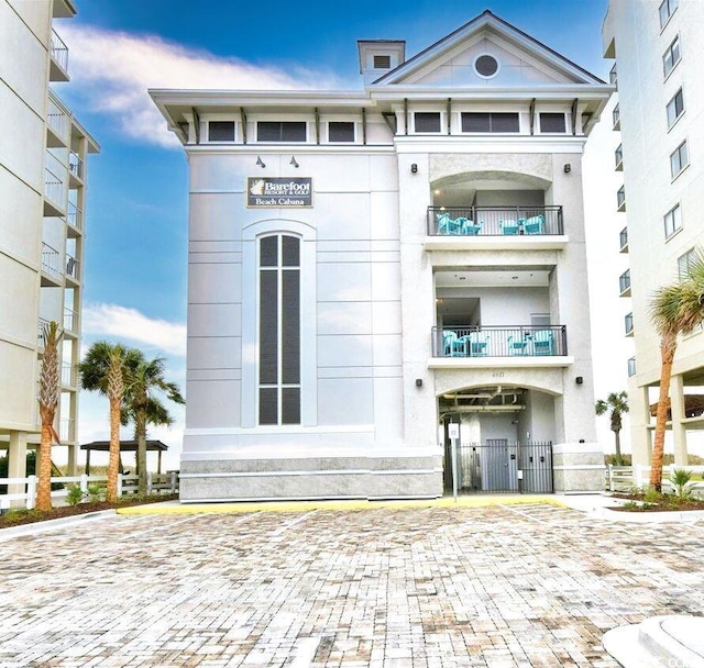 view of property