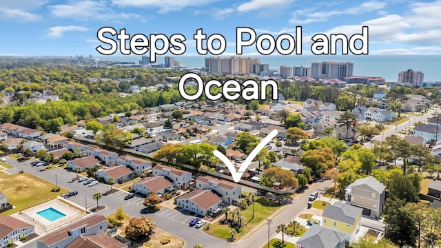 800 9th Ave S Unit A-4, North Myrtle Beach, SC 29582 - aerial view with a residential view