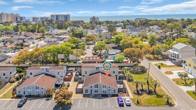 800 9th Ave S Unit A-4, North Myrtle Beach, SC 29582 - birds eye view of property featuring a water view and a residential view