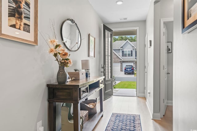 239 Calhoun Falls Dr, Myrtle Beach, SC 29579 - entryway with baseboards and french doors