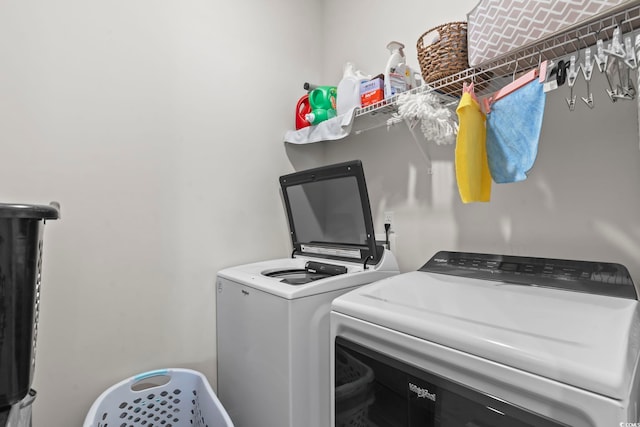 239 Calhoun Falls Dr, Myrtle Beach, SC 29579 - laundry room featuring washer and dryer