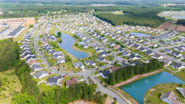 1500 Sunmeadow Dr, Conway, SC 29526 - aerial overview of property's location with a large body of water and nearby suburban area