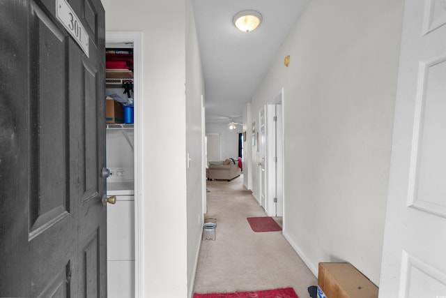 1058 Sea Mountain Hwy Unit 5-301, North Myrtle Beach, SC 29582 - hallway with carpet
