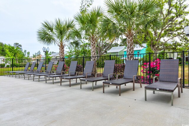 128 Puffin Dr Unit 1-E, Pawleys Island, SC 29585 - view of patio