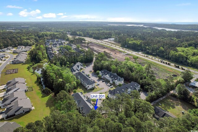 148 Scotch Broom Dr Unit 201, Little River, SC 29566 - view of property location featuring a forest and nearby suburban area