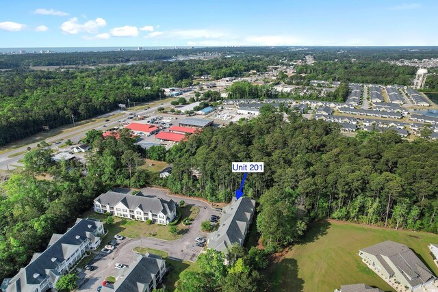 148 Scotch Broom Dr Unit 201, Little River, SC 29566 - aerial view of property's location with a forest