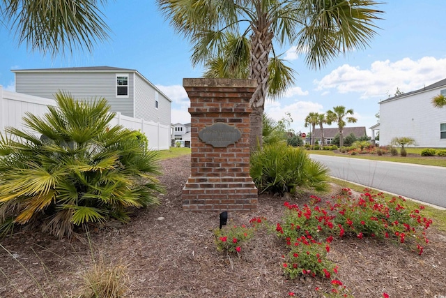 179 S Reindeer Rd, Surfside Beach, SC 29575 - community / neighborhood sign with fence