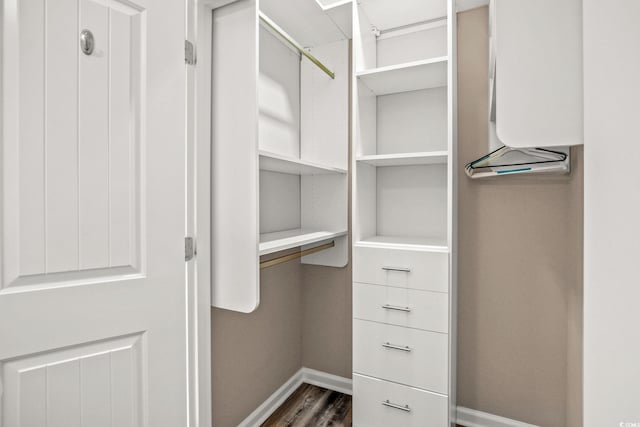 830 San Marco Ct Unit 2603-B, Myrtle Beach, SC 29579 - spacious closet featuring dark wood-style flooring