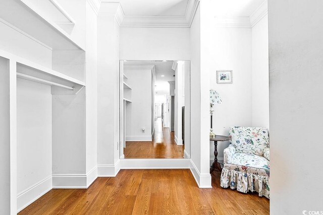 486 Lantana Cir, Georgetown, SC 29440 - walk in closet featuring wood finished floors