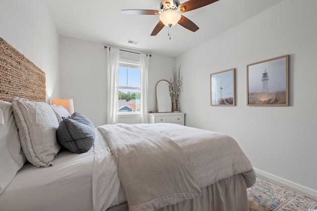 2620 Blue Crane Cir Unit 103, Myrtle Beach, SC 29577 - carpeted bedroom featuring baseboards and ceiling fan