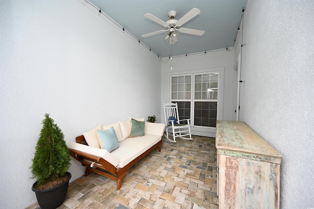 4660 Lightkeepers Way Unit 37B, Little River, SC 29566 - view of patio featuring ceiling fan and an outdoor living space