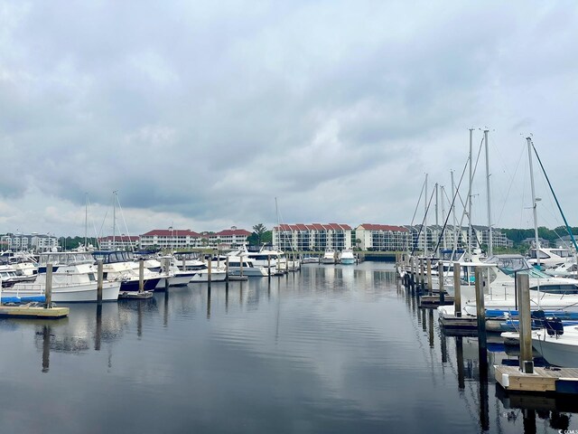 4660 Lightkeepers Way Unit 37B, Little River, SC 29566 - dock with a water view