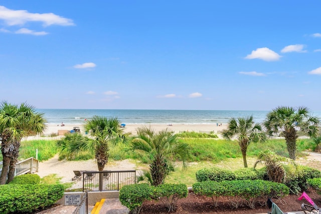 2401 S Ocean Blvd S Unit 267, Myrtle Beach, SC 29577 - water view with nearby beach