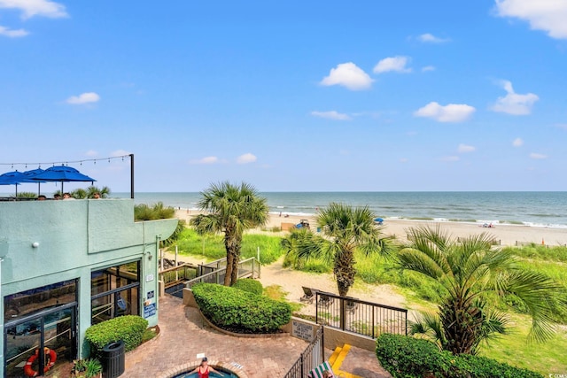 2401 S Ocean Blvd S Unit 267, Myrtle Beach, SC 29577 - water view featuring local beach