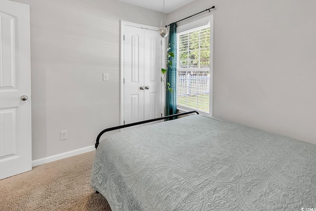 122 Desurrency Ct, Georgetown, SC 29440 - carpeted bedroom with baseboards and a closet