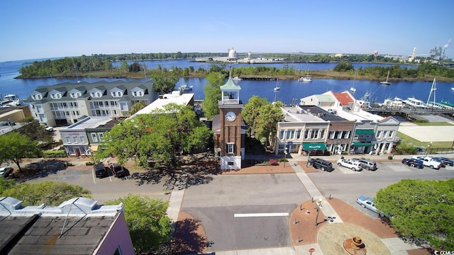 122 Desurrency Ct, Georgetown, SC 29440 - birds eye view of property with a water view