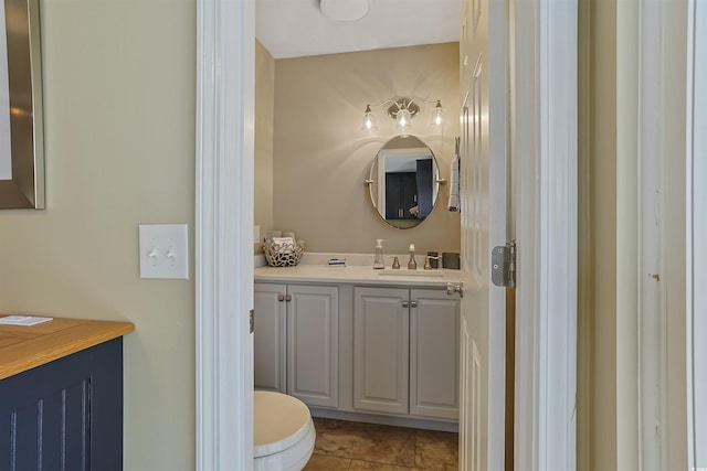 401 77th Ave N Unit 11, Myrtle Beach, SC 29572 - half bath featuring vanity and tile patterned floors