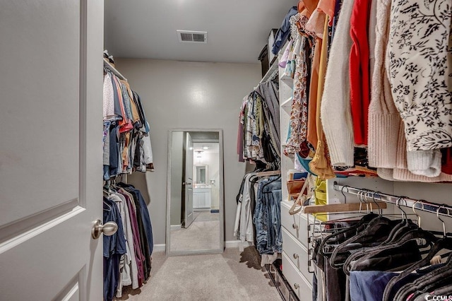 777 Woodland Farms Cir, Aynor, SC 29511 - walk in closet with visible vents and carpet floors