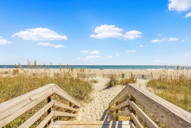 311 71st Ave N Unit 3-D, Myrtle Beach, SC 29572 - water view with a view of the beach
