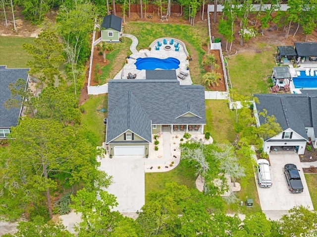 aerial view
