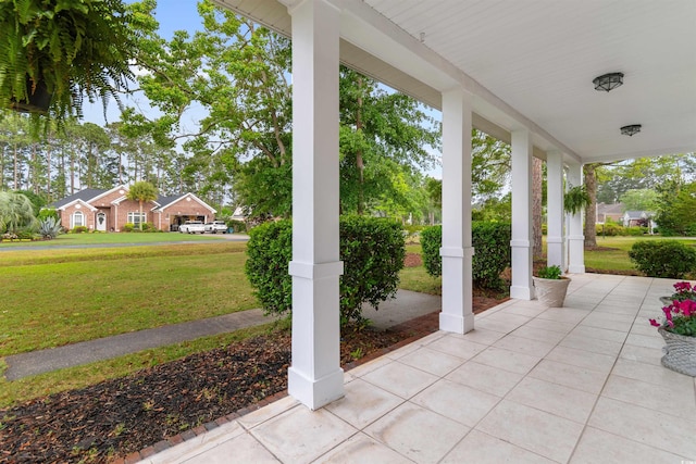 4721 National Dr, Myrtle Beach, SC 29579 - view of patio with covered porch