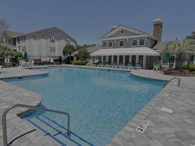3762 Citation Way Unit 1022, Myrtle Beach, SC 29572 - community pool with a patio area and fence