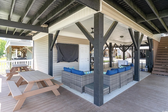 6001-1872 S Kings Hwy, Myrtle Beach, SC 29575 - view of patio / terrace featuring an outdoor hangout area