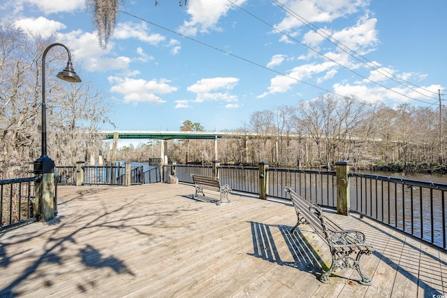3331 Little Bay Dr, Conway, SC 29526 - deck with a water view