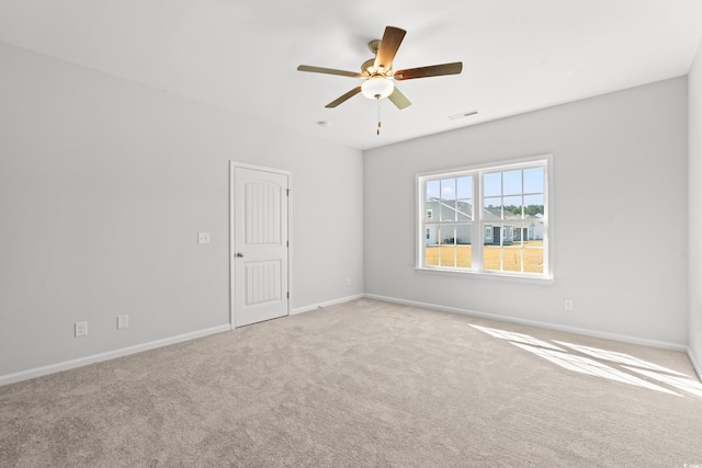 3324 Little Bay Dr, Conway, SC 29526 - carpeted empty room with a ceiling fan and baseboards