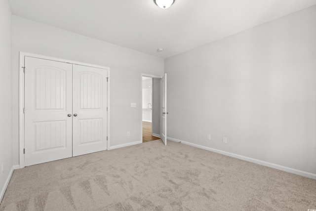 3324 Little Bay Dr, Conway, SC 29526 - unfurnished bedroom with carpet, baseboards, and a closet