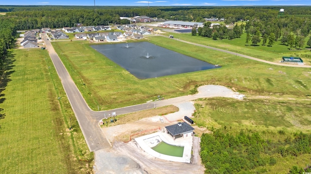 3324 Little Bay Dr, Conway, SC 29526 - aerial view of property's location featuring a large body of water and a heavily wooded area