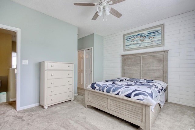 130 Scotch Broom Dr Unit H-103, Little River, SC 29566 - bedroom featuring a closet, ceiling fan, carpet floors, and baseboards