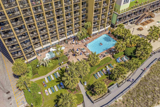 1200 N Ocean Blvd Unit 710, Myrtle Beach, SC 29577 - aerial view