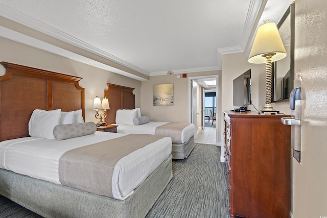 1200 N Ocean Blvd Unit 710, Myrtle Beach, SC 29577 - bedroom with crown molding
