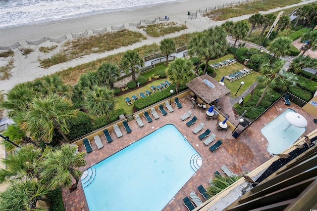 1200 N Ocean Blvd Unit 710, Myrtle Beach, SC 29577 - drone / aerial view
