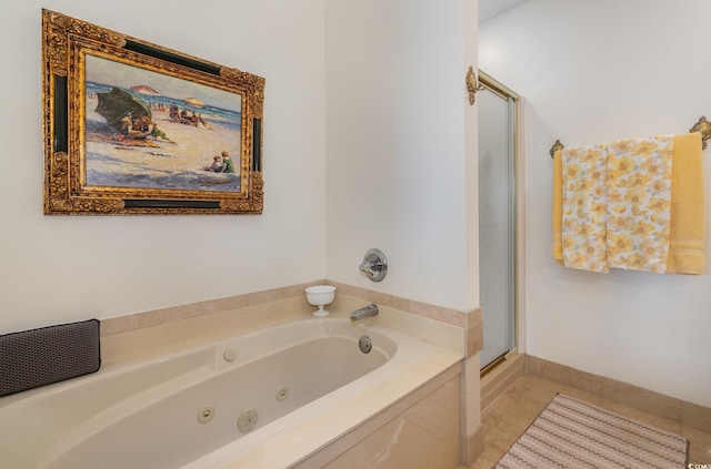 221 Lander Dr, Conway, SC 29526 - full bath with a whirlpool tub and a stall shower