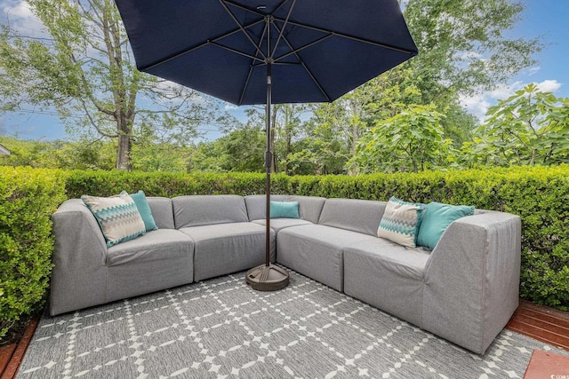 221 Lander Dr, Conway, SC 29526 - view of patio featuring an outdoor hangout area