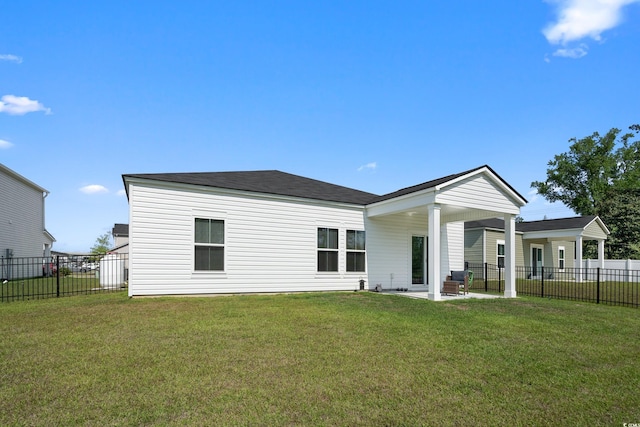 109 River Vista Way, Myrtle Beach, SC 29588 - back of house with a patio area and a shingled roof