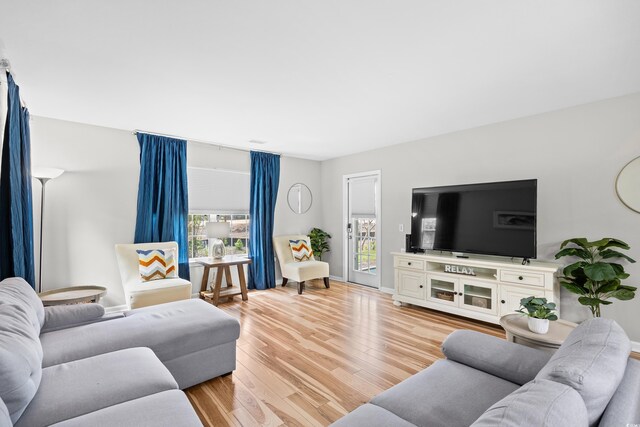 1204 River Oak Dr Unit 25-A, Myrtle Beach, SC 29579 - living area featuring light wood-type flooring