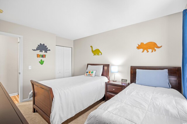 1204 River Oak Dr Unit 25-A, Myrtle Beach, SC 29579 - carpeted bedroom with a closet