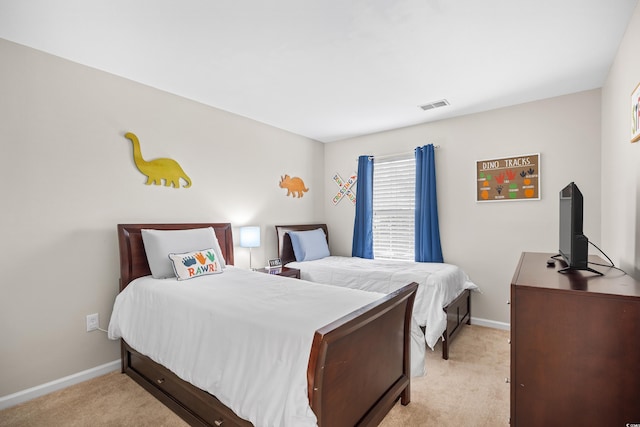 1204 River Oak Dr Unit 25-A, Myrtle Beach, SC 29579 - bedroom featuring light colored carpet and baseboards