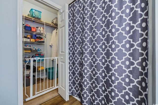2090 Cross Gate Blvd Unit 202, Surfside Beach, SC 29575 - doorway with wood finished floors
