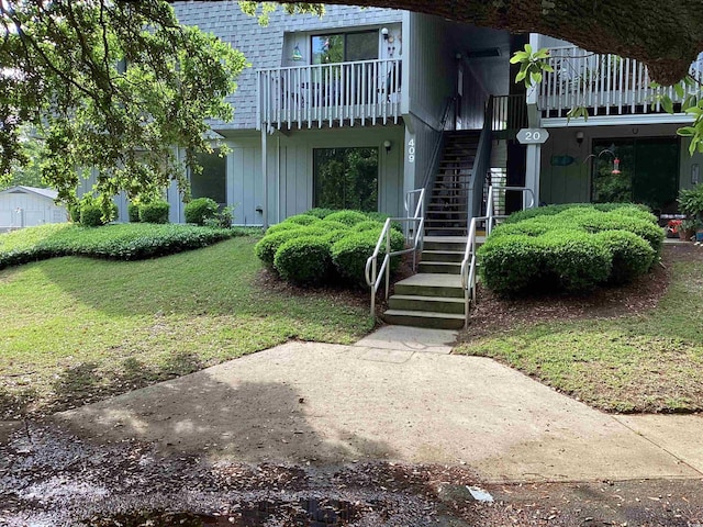 409 Salt Marsh Cir Unit 20C, Pawleys Island, SC 29585 - exterior space with stairs