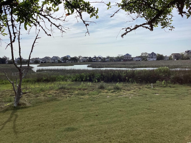 409 Salt Marsh Cir Unit 20C, Pawleys Island, SC 29585 - view of yard featuring a water view