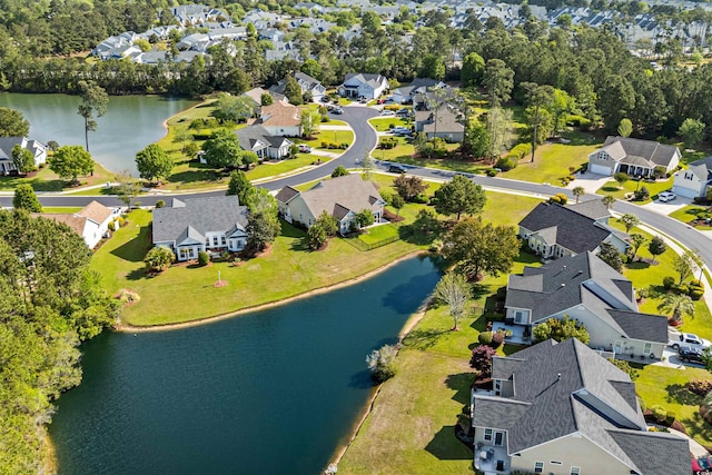 246 Laurel Bay Dr, Murrells Inlet, SC 29576 - drone / aerial view with a residential view and a water view